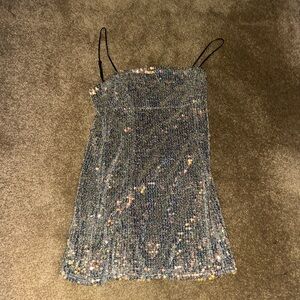 Sequin Mini Dress